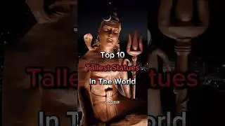 TOP 10 Tallest Statues In The World.#statue #statueofunity #statues #shorts
