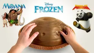 Popular animated movie themes on cool instruments!