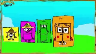 @Numberblocks Days of the Week Numberblocks