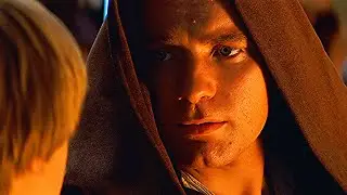 Yoda aprueba que Anakin sea padawan de Obi-Wan  | Star Wars: La Amenaza Fantasma (LATINO)