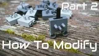 How to Modify a Lego Pneumatic Switch - Part 2 - Less Friction and More Airflow