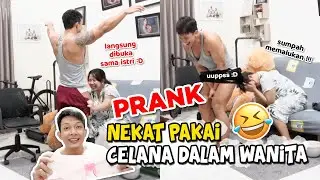 NEKAT KASIH KEJUTAN KE ISTRI PAKAI CELANA DALAM WANITA | BOBROK BANGEETT KLIM4KSNYA 😂🤣