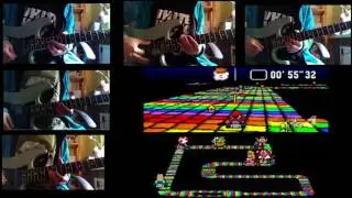 SNES Mario Kart Rainbow Road on Guitar