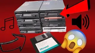 MUSIC FROM FLOPPY ! AWESOME ARDUINO PROJECT !