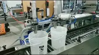 Large barrel liquid filling production line