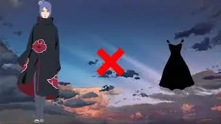 Naruto Girls wearing Black Frocks | Naruto Fashion | Naruto Shippuden #naruto #narutoshippuden