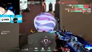 C9 Oxy's little strafing and tapping worked nicely to get this 4k