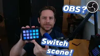 [Showcase] of How to Connect and Switch the OBS Scenes in Streaming with FIFINE Stream Controller D6