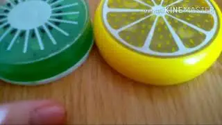 Обзор на жевачку для рук или лизун в виде лимона 🍋 и в виде киви