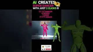 ⚡ AI  😎 CREATES SUPER DANCER 🤸‍♀️ TIGER  🐯Amaze 😍