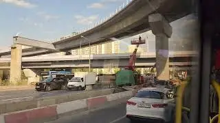 Cтроительство Юго-Восточной хорды и развязки с Каширским шоссе 25.08.2023 г.