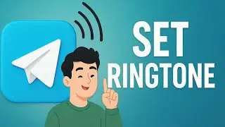 How to set ringtone in telegram account