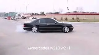 Дрифт мерседес