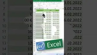 Excel - Spalte zu Beginn einer Tabelle einfügen