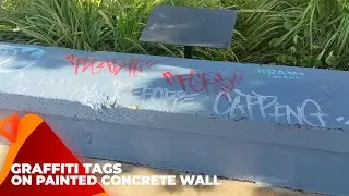 Repainting Graffiti Covered Surfaces