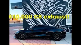 C8 Corvette 10k exhaust. Fabspeed exhaust and cats with AFE headers