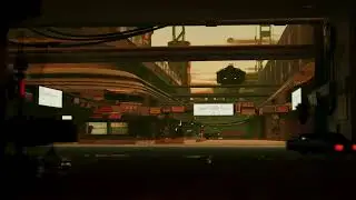 Blender Sci-Fi Market Animation (Test)