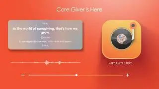 Care giver is here