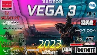 🔵Vega 8 |  Ryzen 3 2200G in 15 GAMES    | 2023-2024