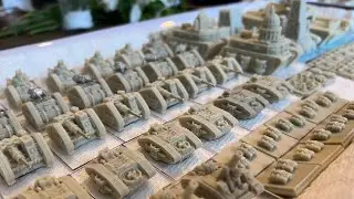 Building Dystopian Wars - Amoured Clash Dominion of Canada / Kingdom of Brittania