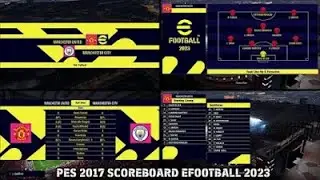 PES 2017 Scoreboard eFootball 2023