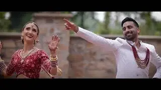 American Western and Indian Hindu Fusion Wedding