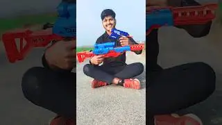Twin shoot Gun Vs Nerf Shoot Gun🔫 
