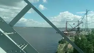 Подход к Архангельску и пересечение Северной Двины