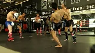 Thai Boxing Training In Phuket By Maximum Fitness Centre in Patong Thailand