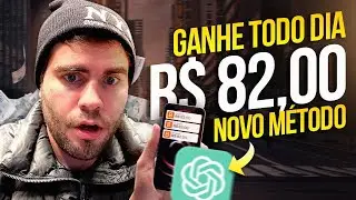 Como Ganhar R$82 por DIA Usando ChatGPT no Celular (Dinheiro Fácil e Automatizado)