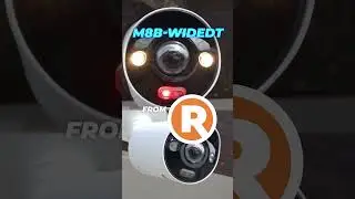 How does this 4K 🚨 security camera have it all?!? Siren, flashing lights & a mic!😲 (M8B-WIDEDT)