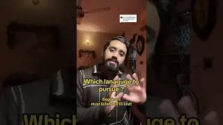 Best programming language to learn  | Sohaib Scripts