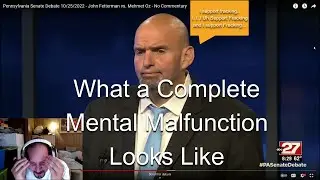 Pennsylvania Senate Debate Mental Malfunction