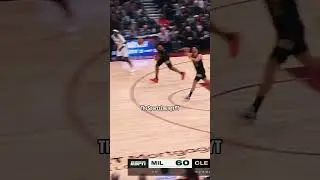 Donovan Mitchell EMBARRASES Thanasis #nba #basketball #bucks #cavs #donovanmitchell #short #shorts