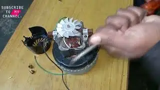 how to replace carbon brush | change brushless motor brush #Ametek Motor #cleaning #repair #vacuum