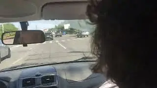 Махачкала. Едем сдавать машину которую брали в аренду. Дагестан