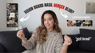 VISION BOARD Nedir? Nasıl Yapılır? - Bu sene benim senem olacak!