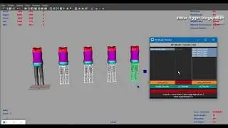 Maya Python : UV Shader Transfer Tool