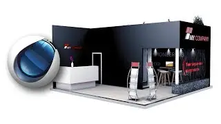 Exhibition Stand Design [Cinema4D]