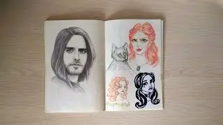 Sketchbook #2. Without any words/ Скетчбук #2.