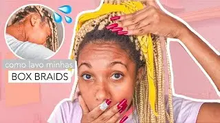 COMO LAVO MINHAS BOX BRAIDS - @biiapazoficial