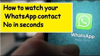 How to find your WhatsApp contact no, اپنا واٹس ایپ نمبر کیسے ڈھونڈ ے