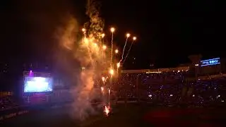 DB x D 試合後の花火、スローモーション