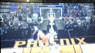 NBA 2K14 360 windmill dunk