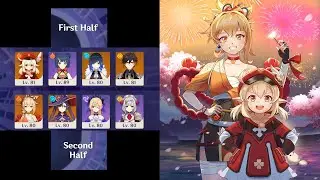 KLEE x YOIMIYA - 3.0 Spiral Abyss Floor 12 (9 STARS) Genshin Impact (PS5)
