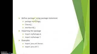 Packages in Java