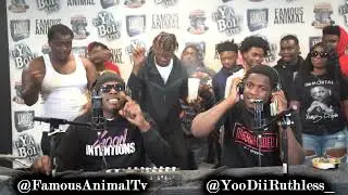 Memphis Rapper Yoodii Ruthless Stops By Drops Hot Freestyle On Famous Animal Tv