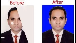 How to create passport size photo in photoshop-Nepali |