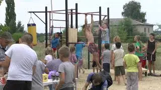 Открытие спортплощадки в Кочерге. 13 августа 2022 год.