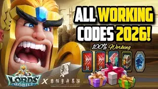 ⚠️ EXCLUSIVE ⚠️ LORDS MOBILE NEW CODES 2026 - LORDS MOBILE REDEEM CODES 